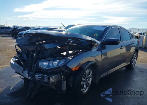2017 Honda Civic Lx from USA, damaged, VIN 19XFC2E51HE014137